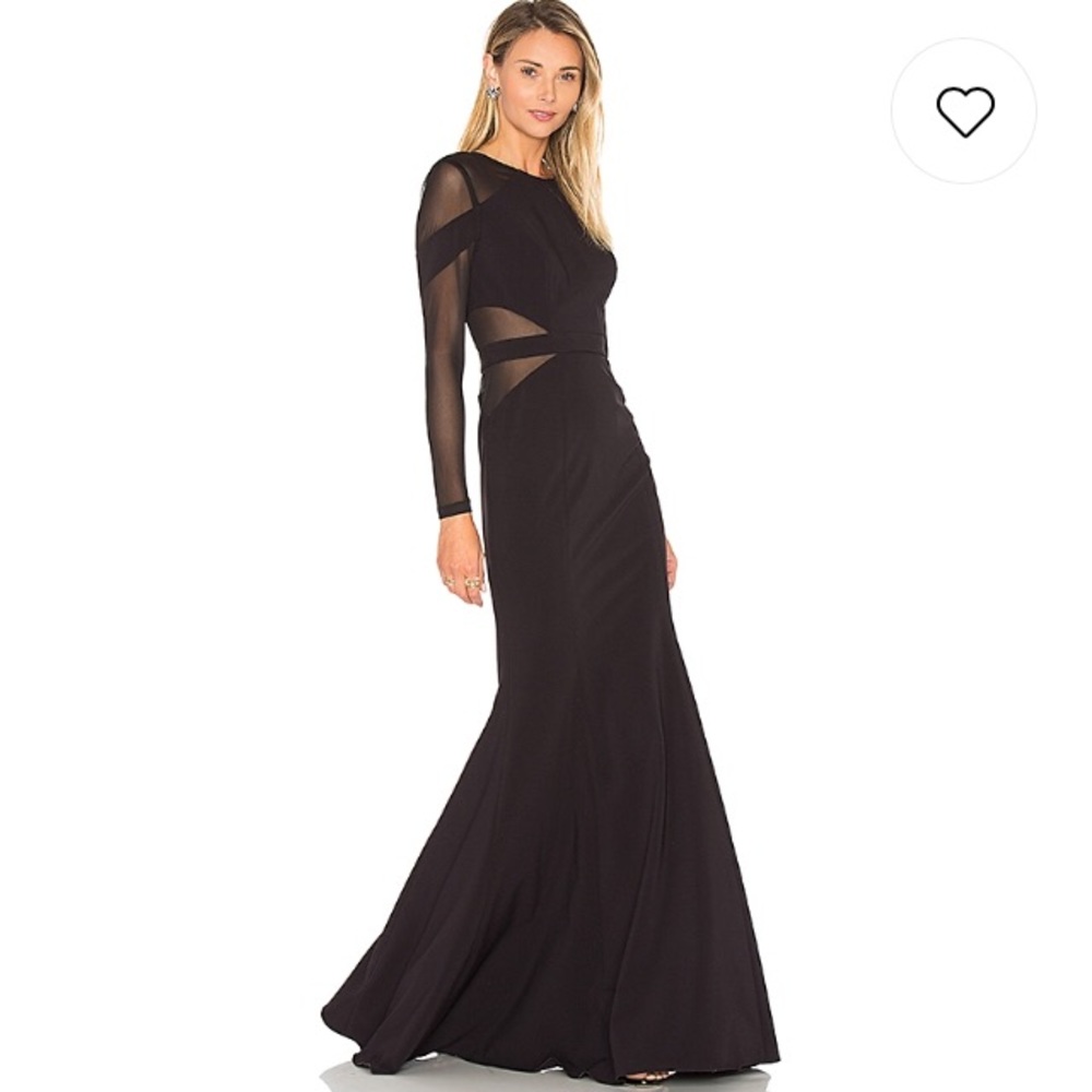 Black Jay Godfrey Carnegie Gown Size 0